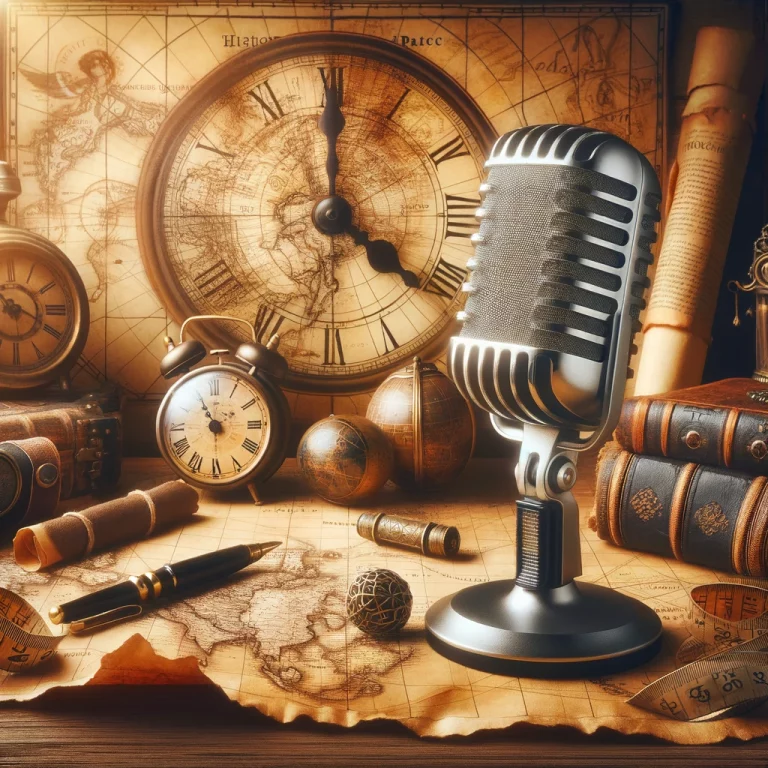 Historical Podcasts: Time Traveling Through Sound
